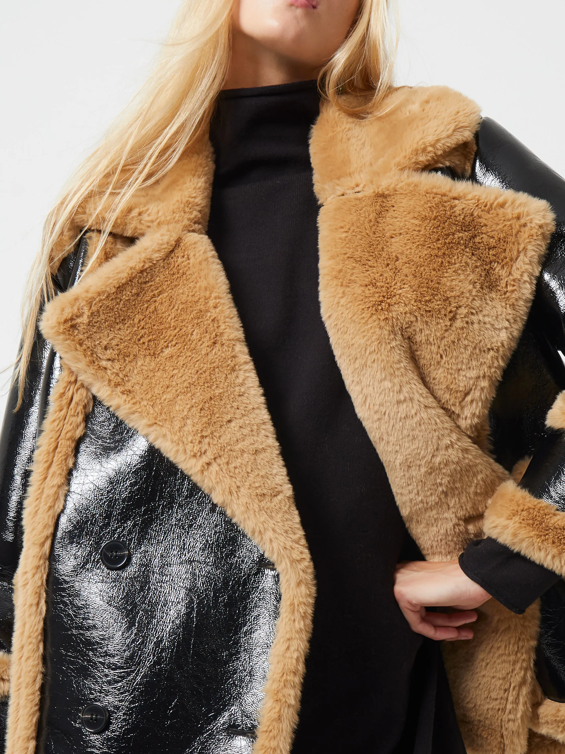 Filpa Faux Shearling Coat