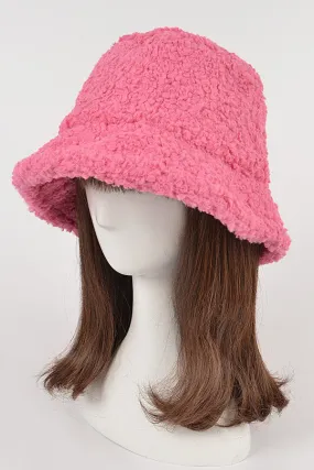 FOZZY BUCKET HAT/AMH1590 Pink