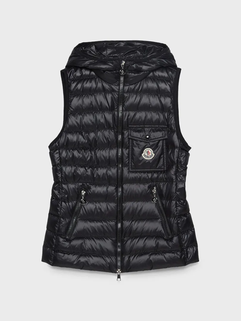 Glygos Vest in Black