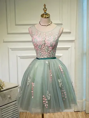 Affordable Green Lace Homecoming Dress - Stylish, Elegant, and Budget-Friendly!