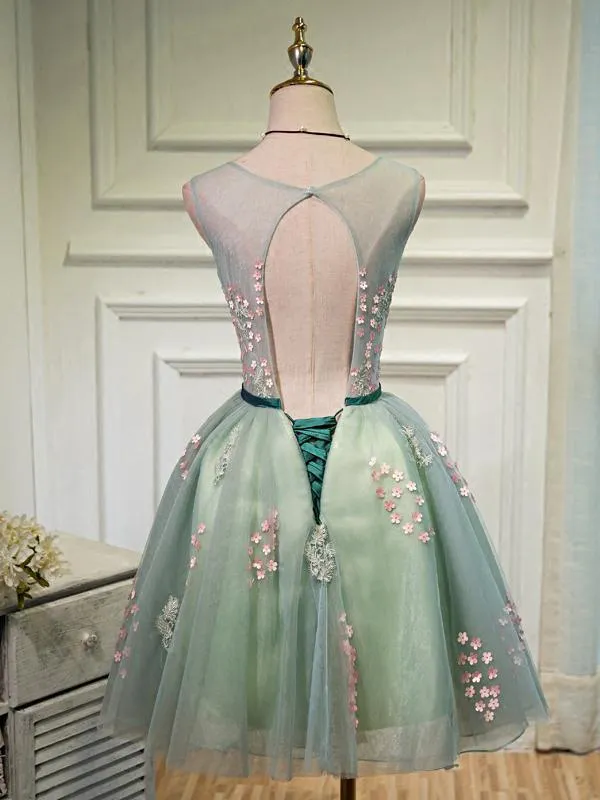 Affordable Green Lace Homecoming Dress - Stylish, Elegant, and Budget-Friendly!