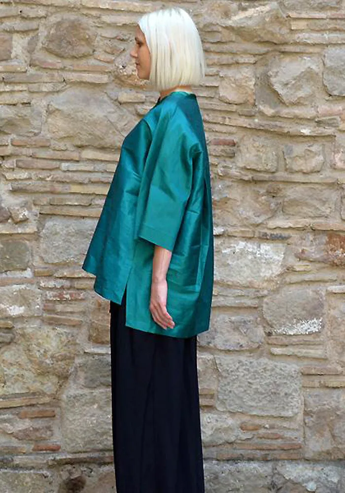 HAIDER ACKERMANN SHIRT MERCURE GREEN