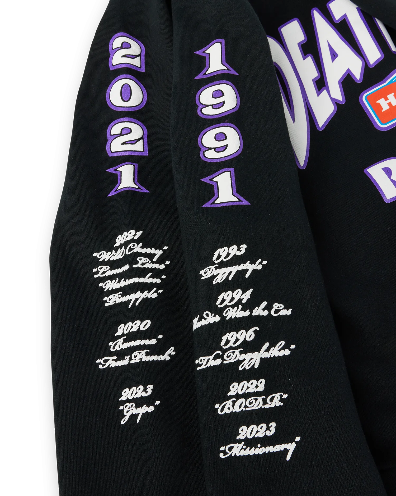 Happy Dad x Death Row Varsity Hoodie (Black)
