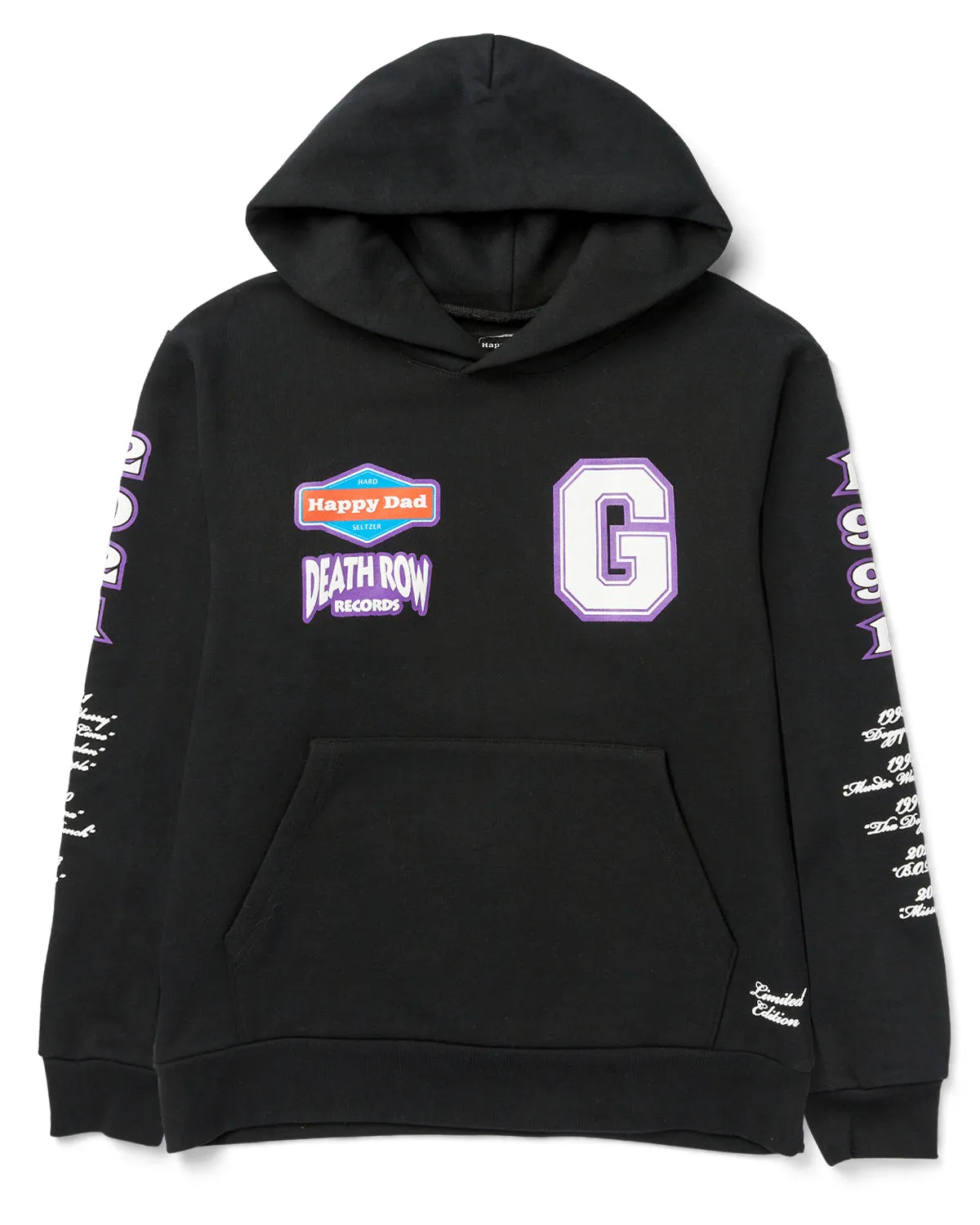 Happy Dad x Death Row Varsity Hoodie (Black)