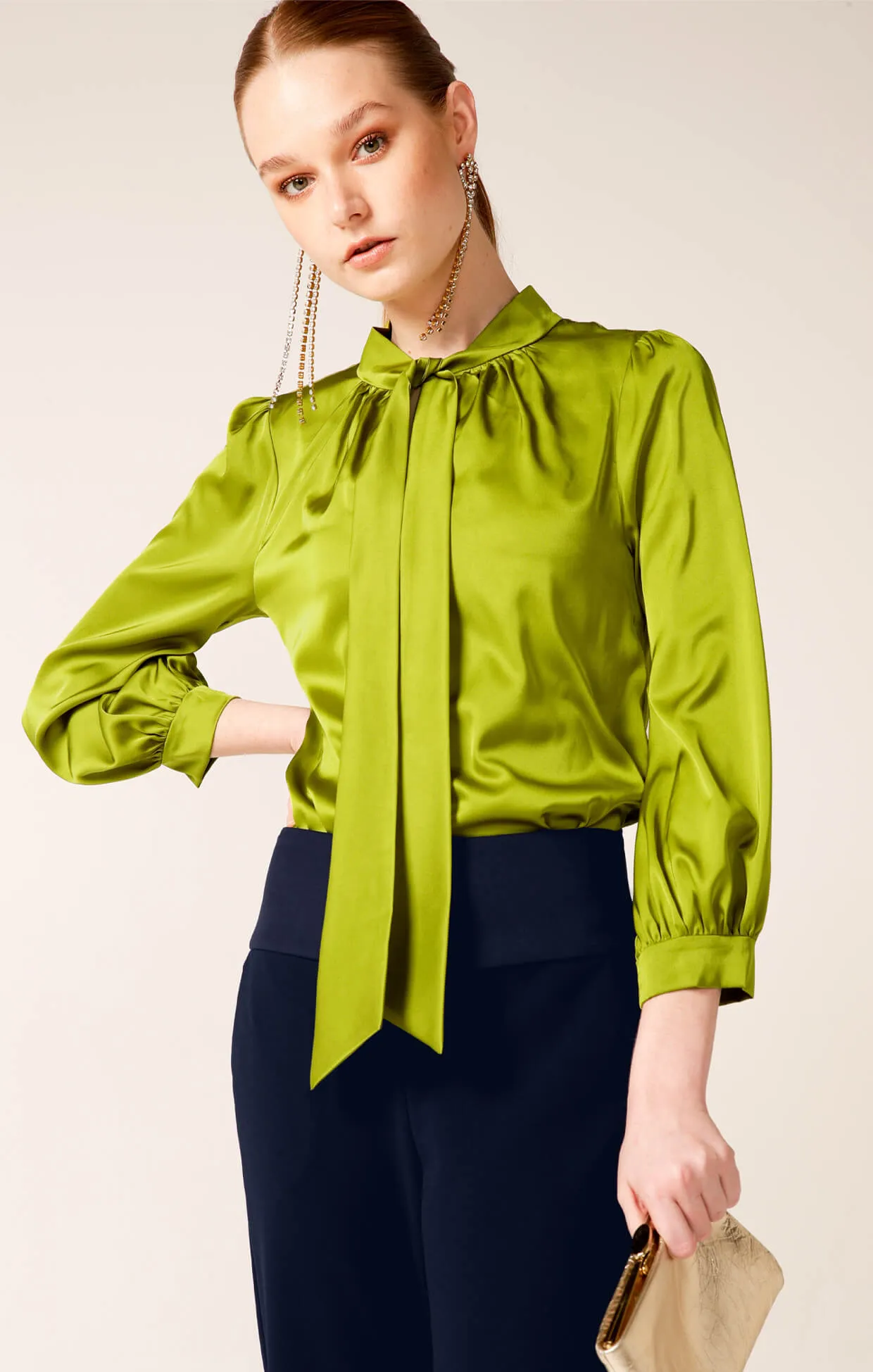 Hatchie Blouse - Chartreus