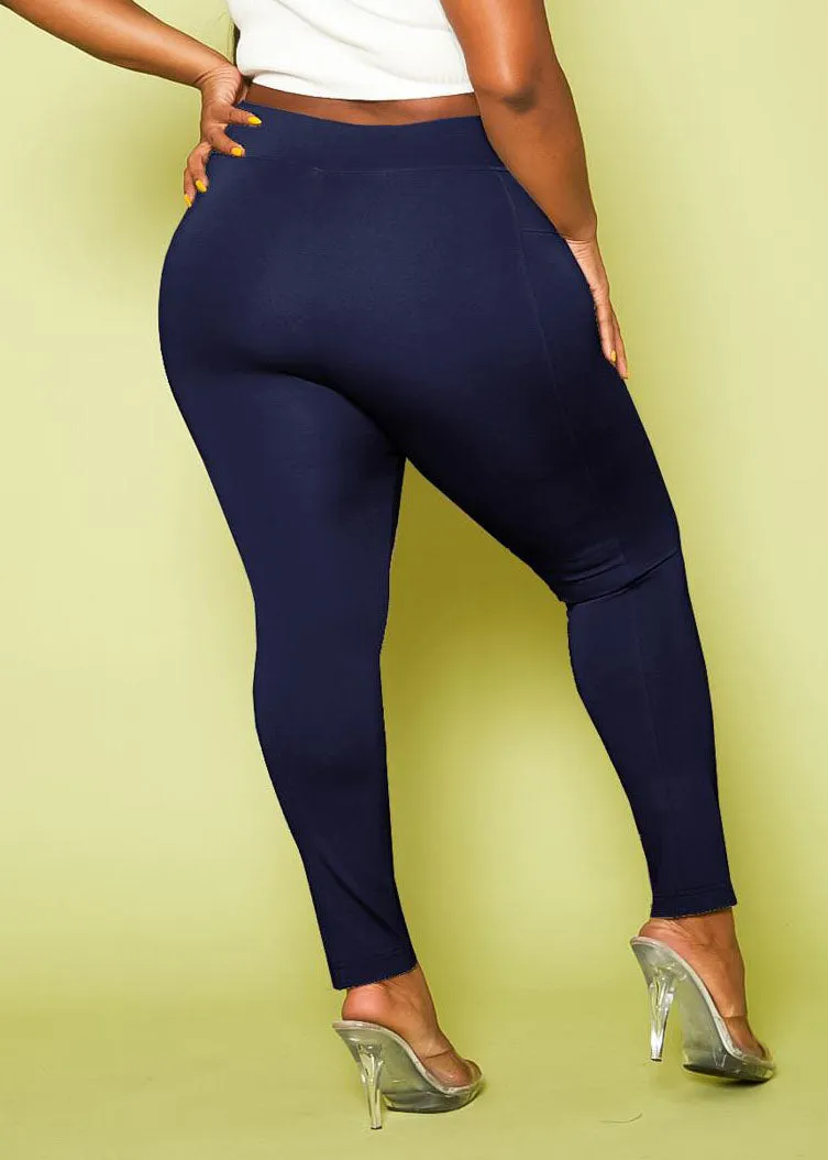 Hi Curvy Plus Size Compression High Waist Leggings