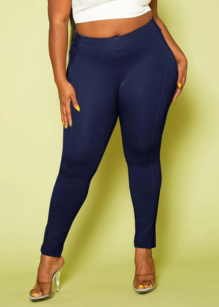 Hi Curvy Plus Size Compression High Waist Leggings