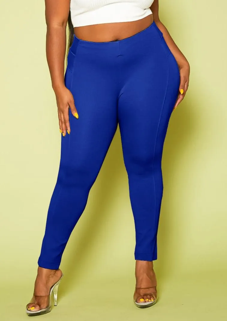 Hi Curvy Plus Size Compression High Waist Leggings