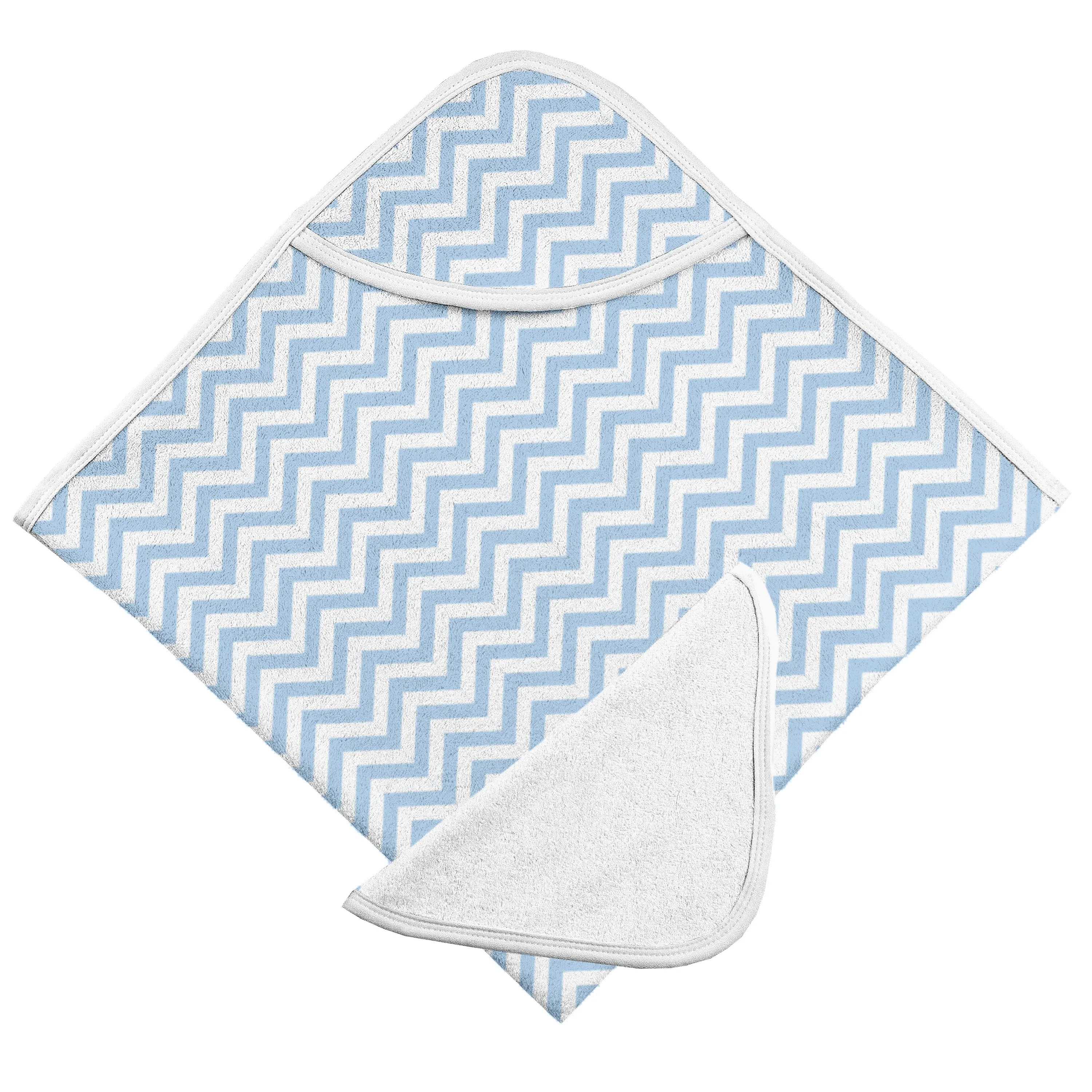 Hooded Bath Towel & Washcloth | Set