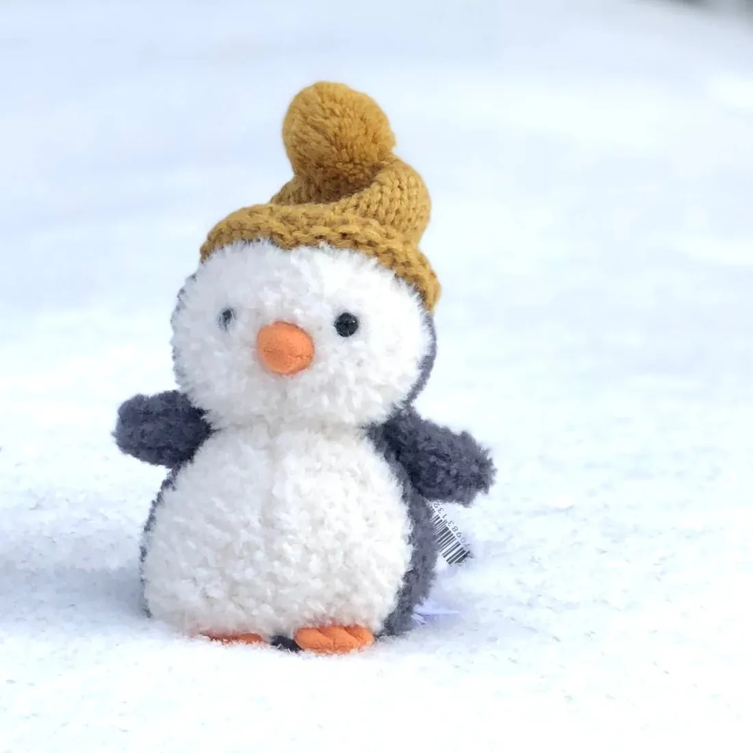 Jellycat Soft Toy Wee Winter Penguin