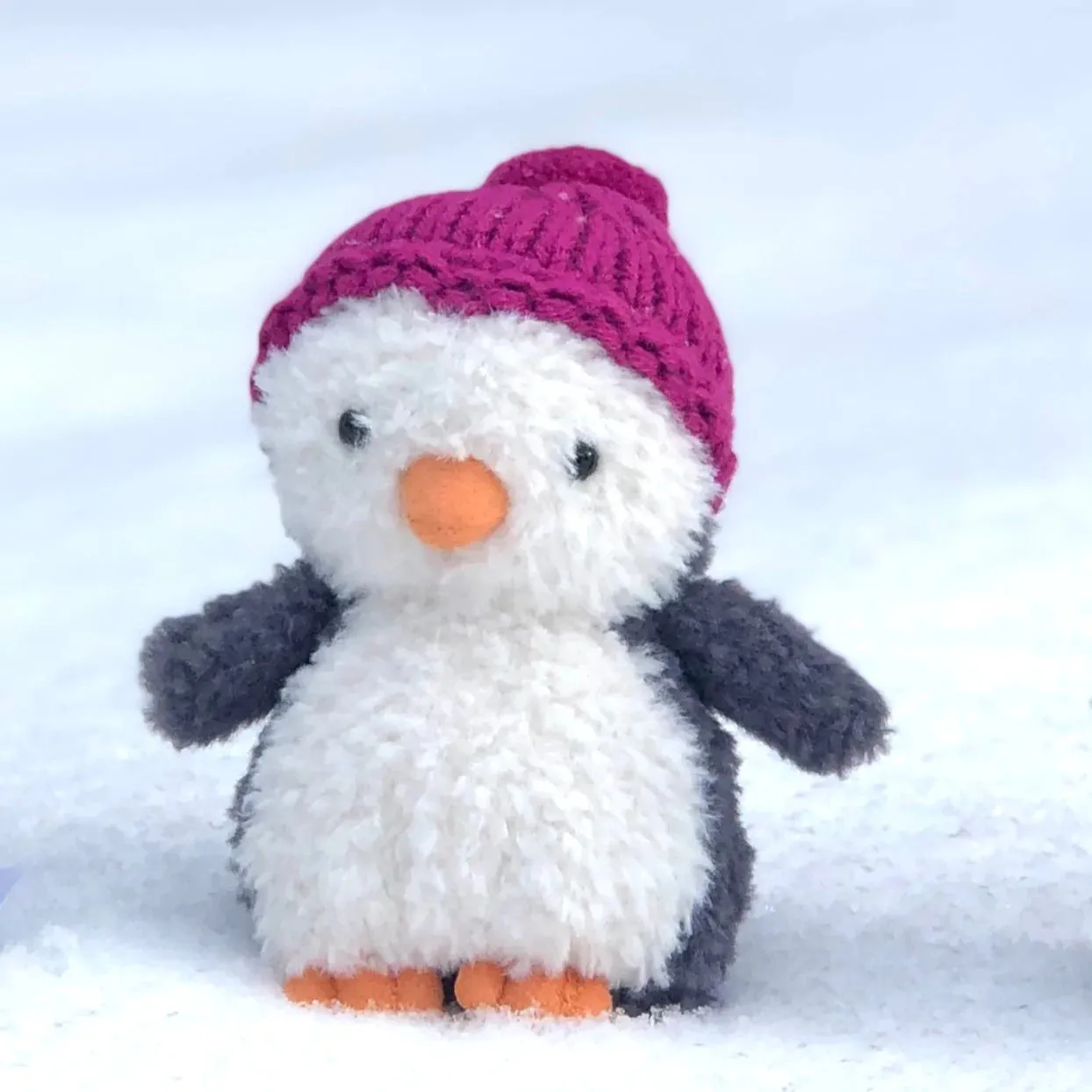 Jellycat Soft Toy Wee Winter Penguin