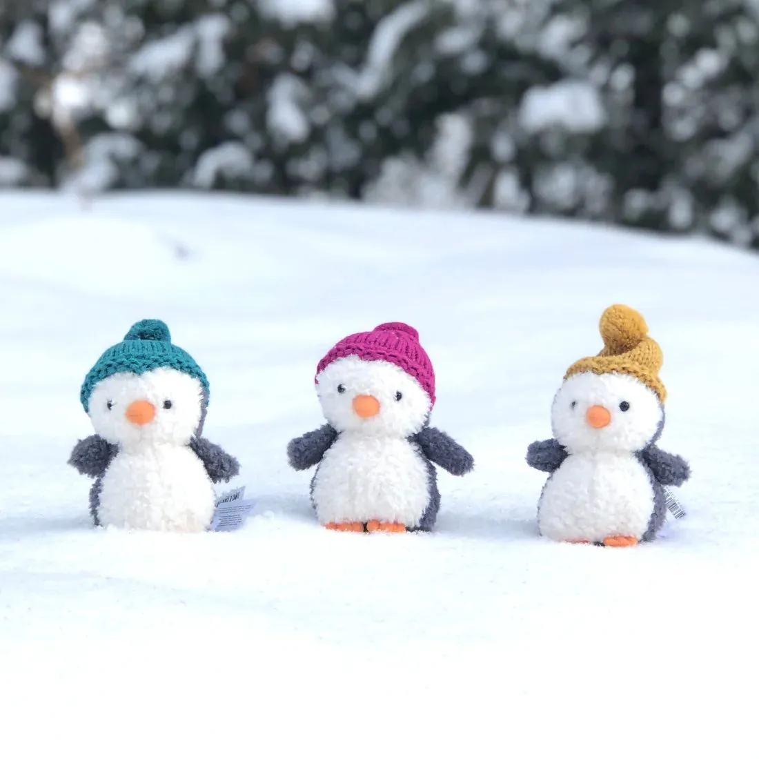 Jellycat Soft Toy Wee Winter Penguin