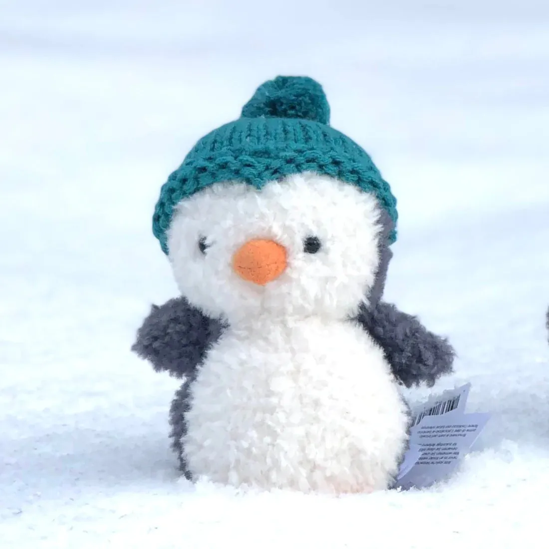 Jellycat Soft Toy Wee Winter Penguin