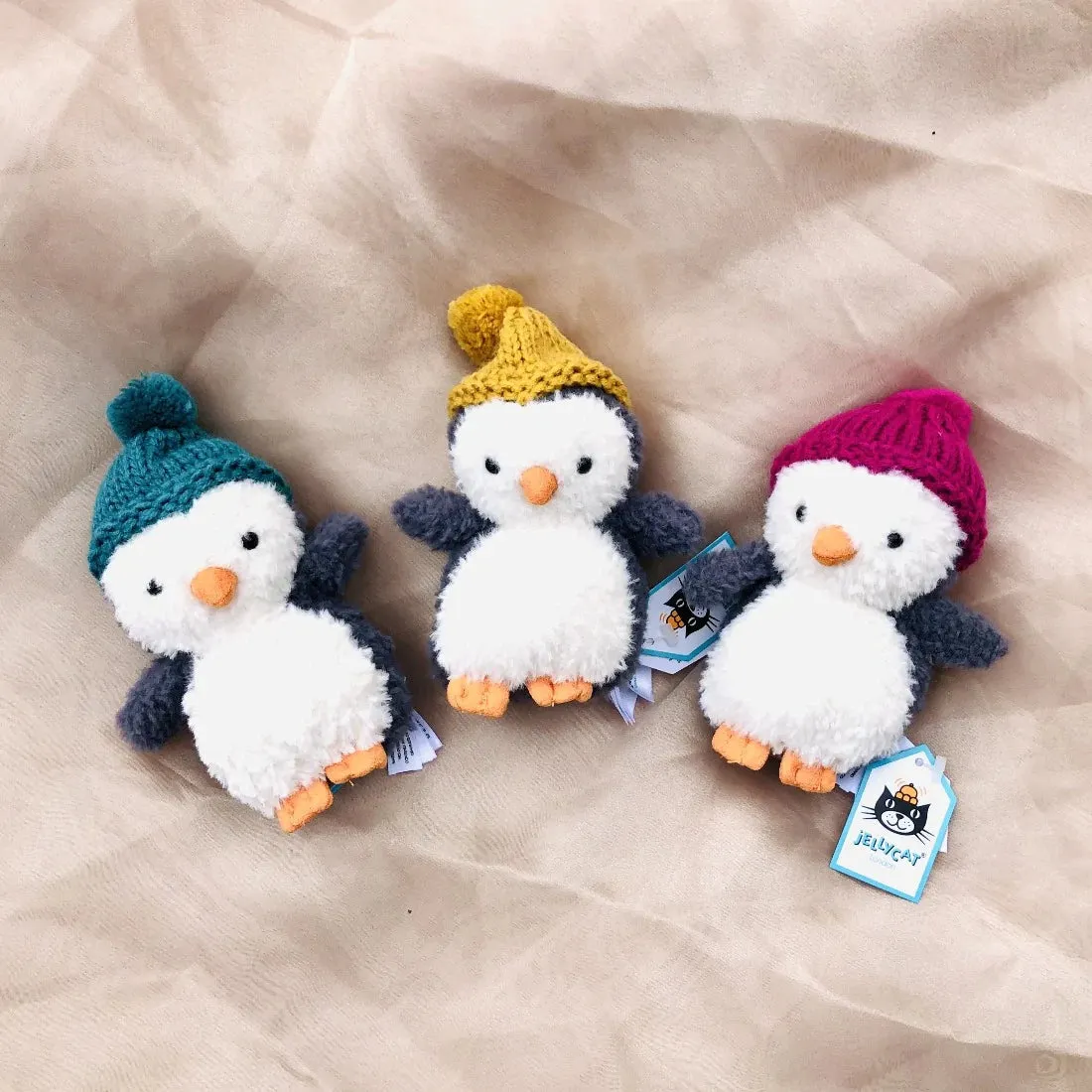 Jellycat Soft Toy Wee Winter Penguin