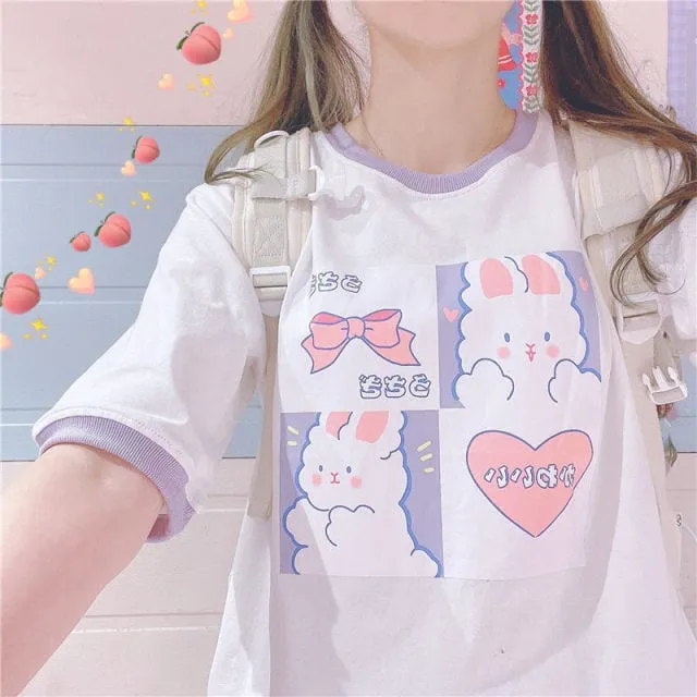 Kawaii Japanese Style Cartoon T-Shirts