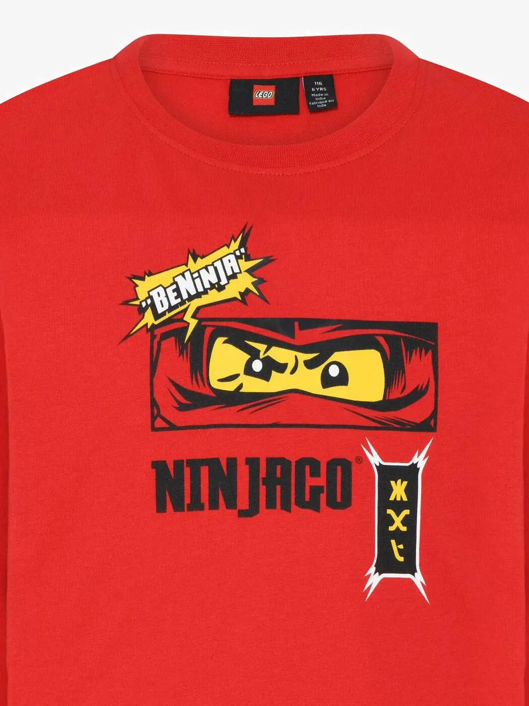 LEGO NINJAGO Kid's Red t-shirt -12010880-349