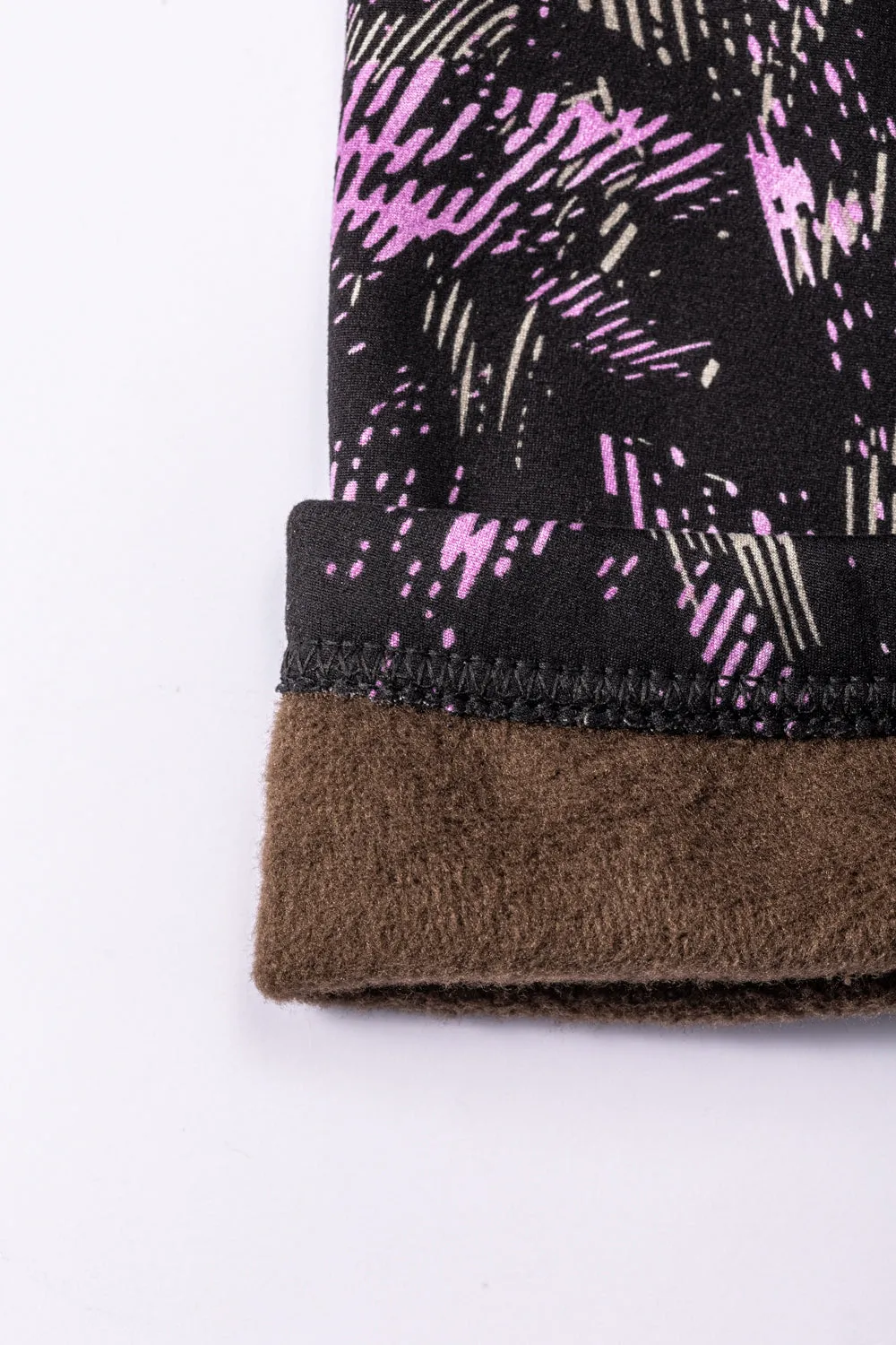 Lilac Lines - Cozy Lined