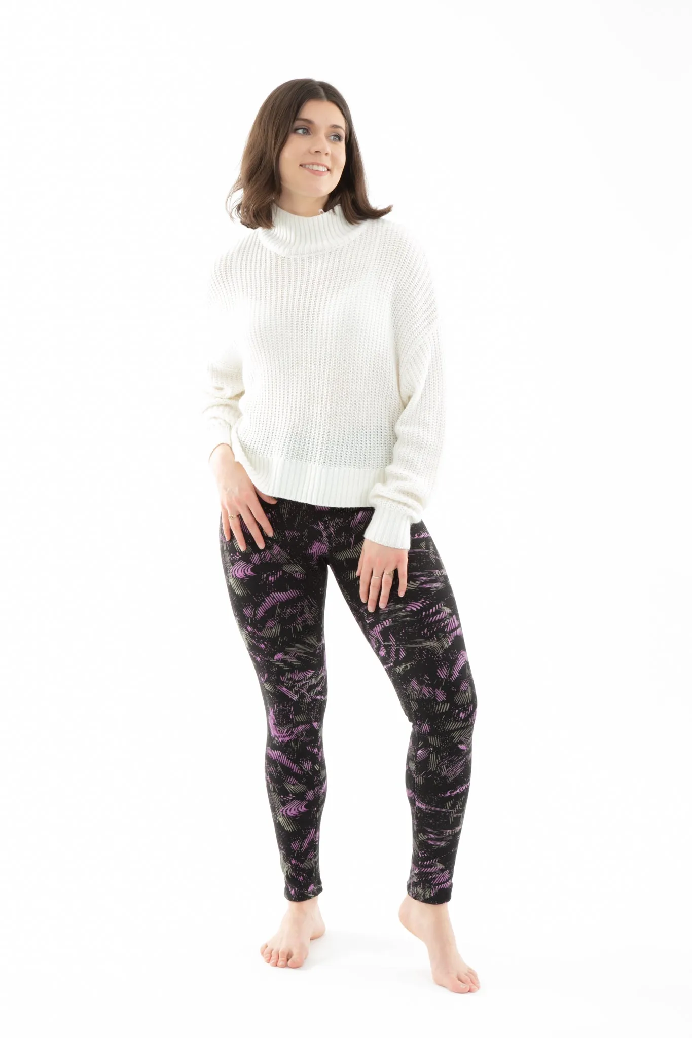 Lilac Lines - Cozy Lined