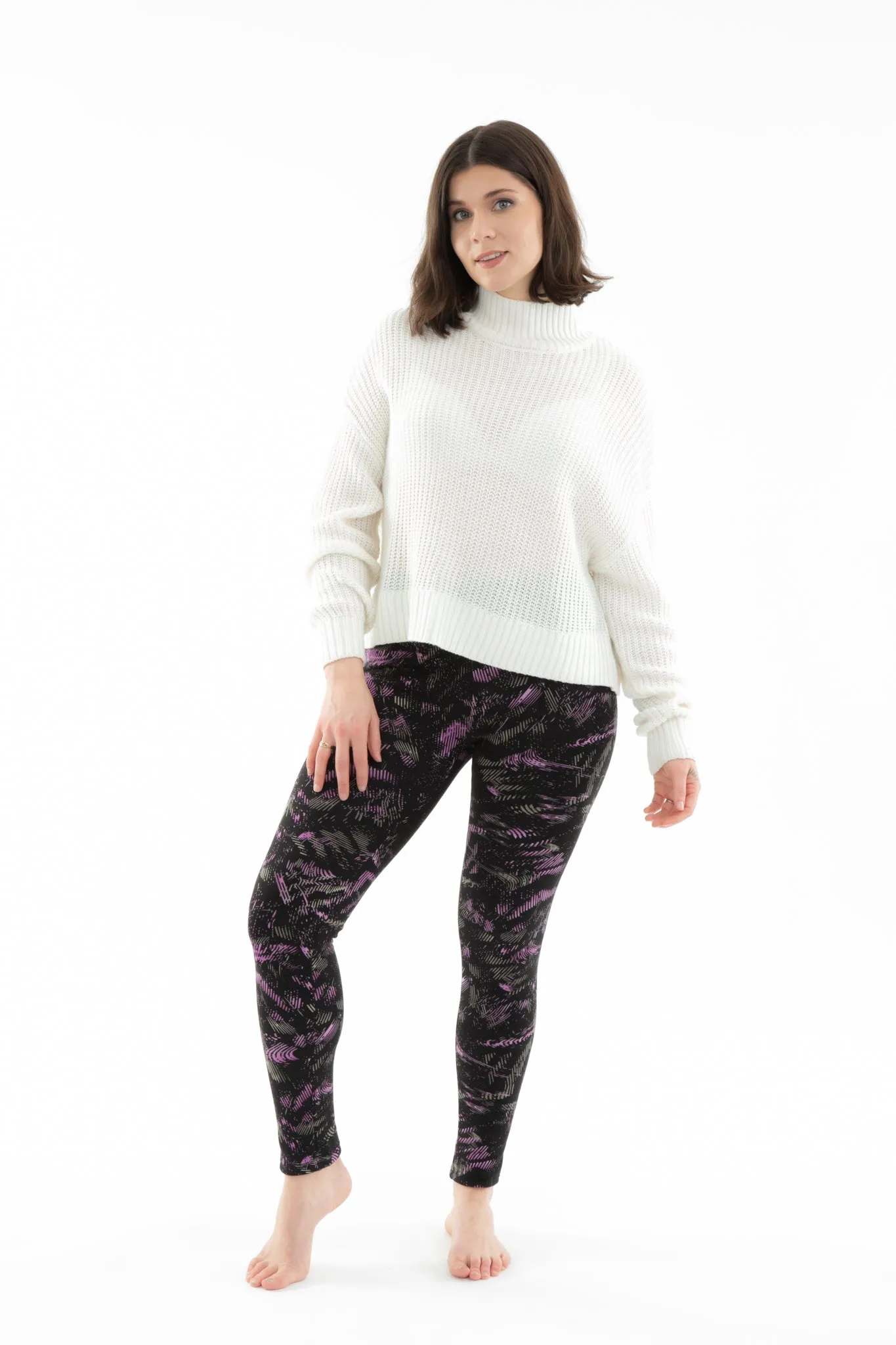Lilac Lines - Cozy Lined