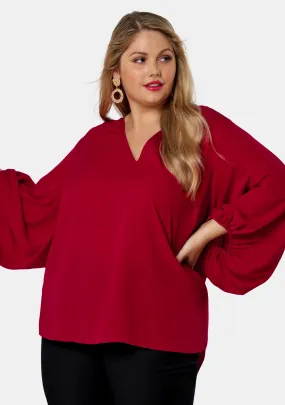 Lipstick Heat Blouse