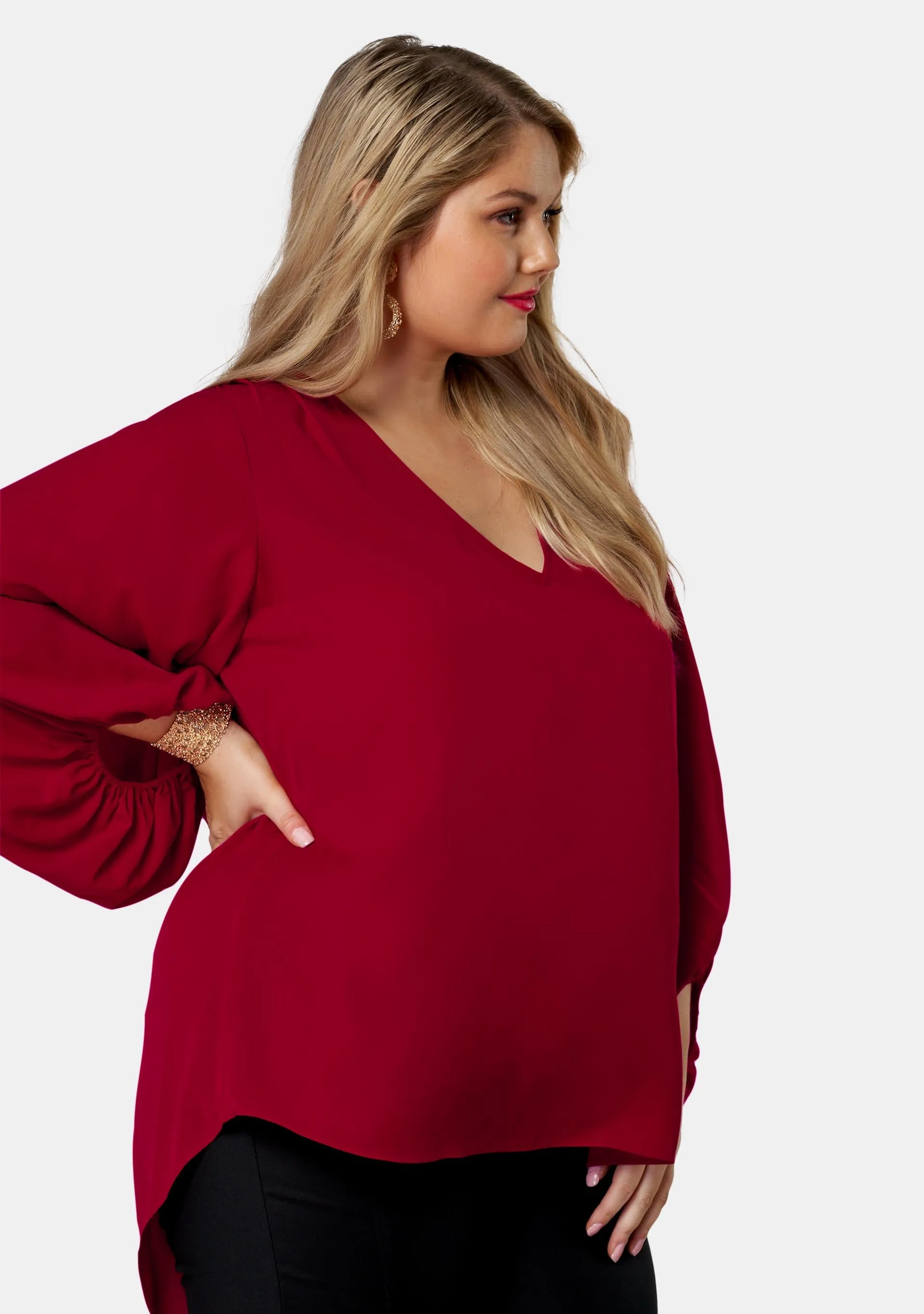 Lipstick Heat Blouse