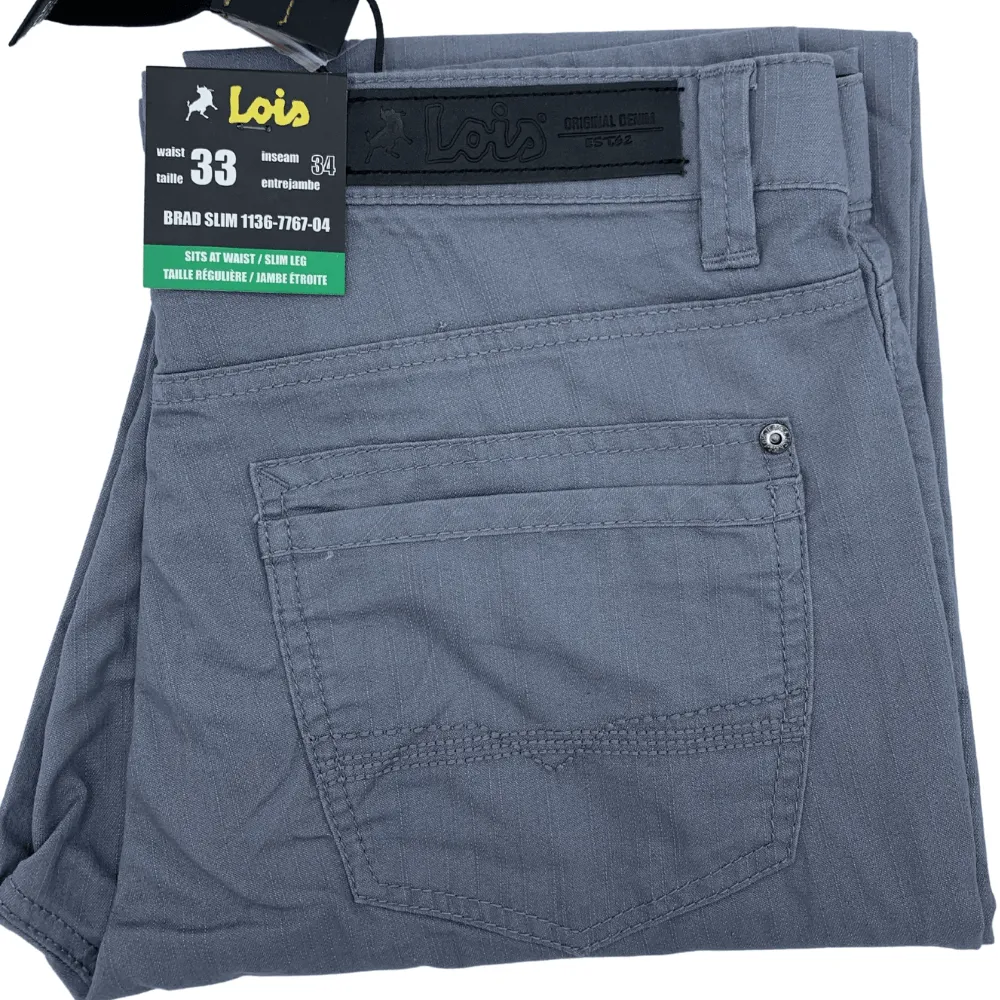 Lois Casual Summer Pant Grey 1136-7767- 04