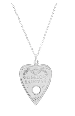 MAD FINE Silver Ouija Slider Pendant