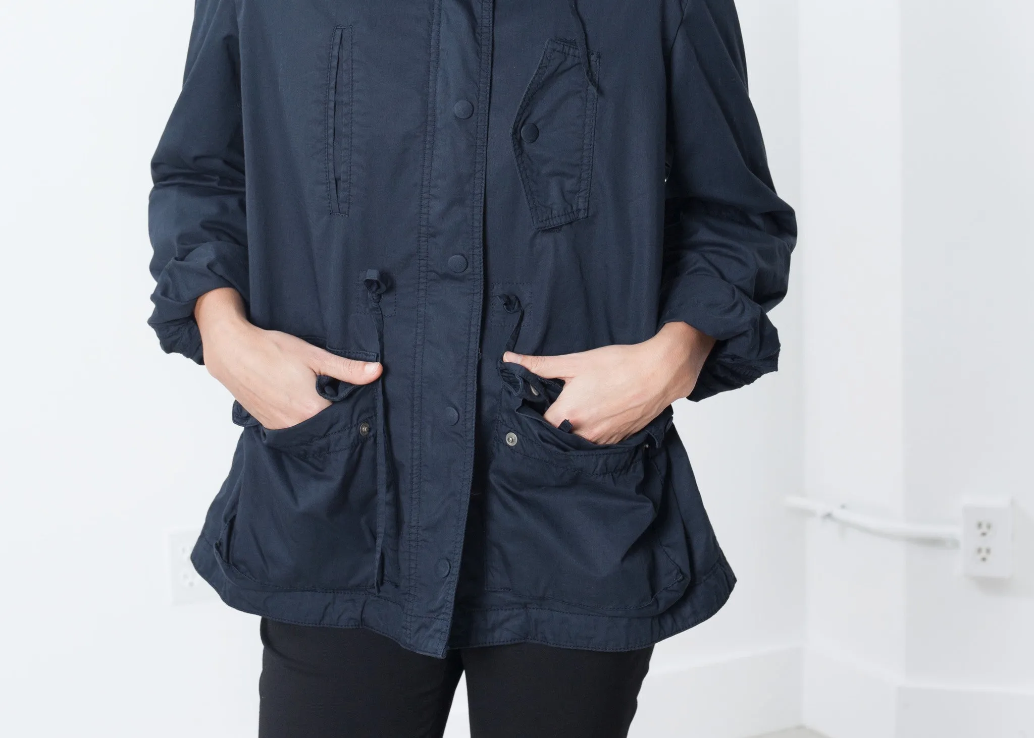 Marquee Coat in Steel -UEB