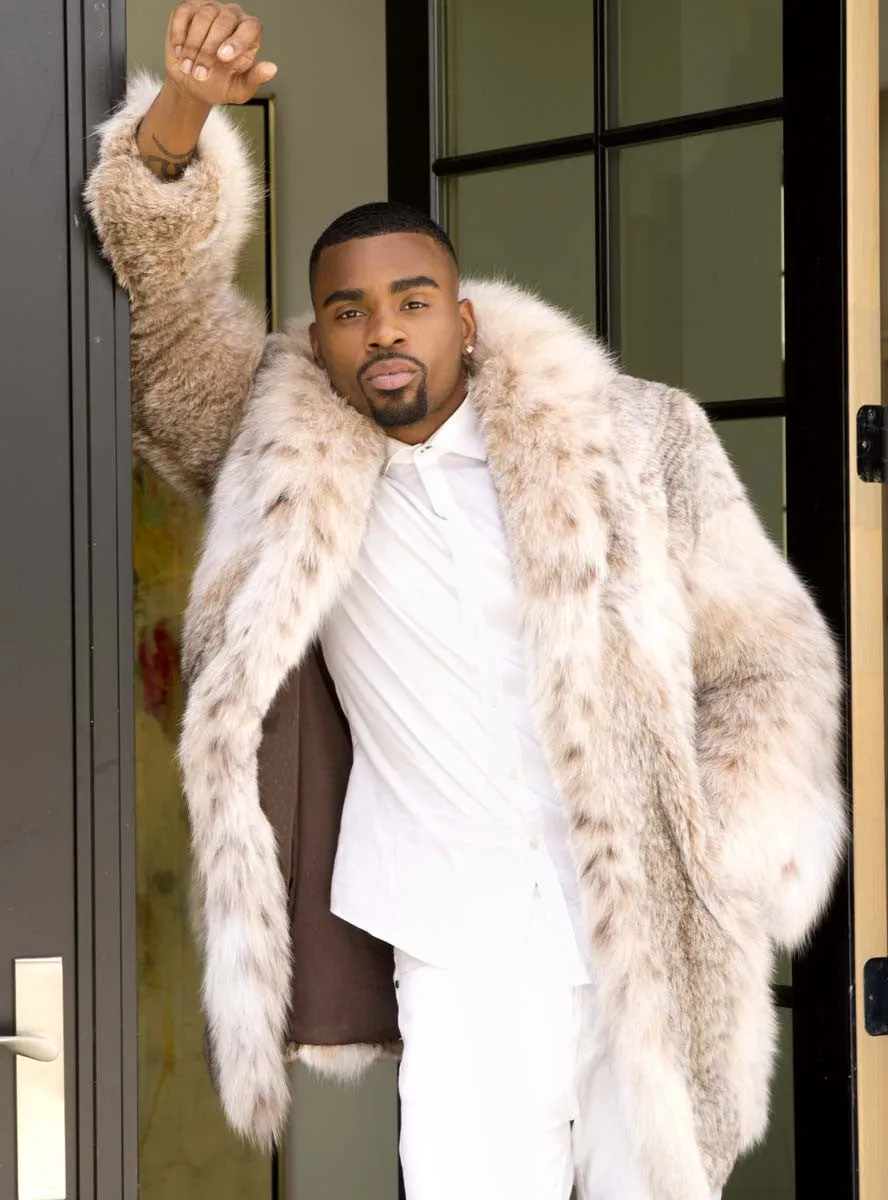 Men's Lynx Fur Stroller