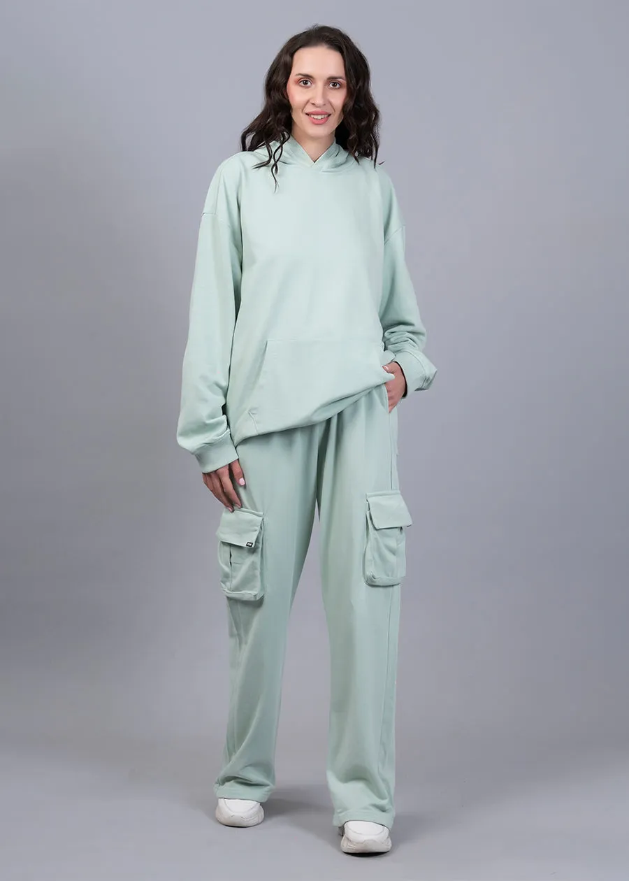 Mint Green Solid Co ord Set Womens | Pronk