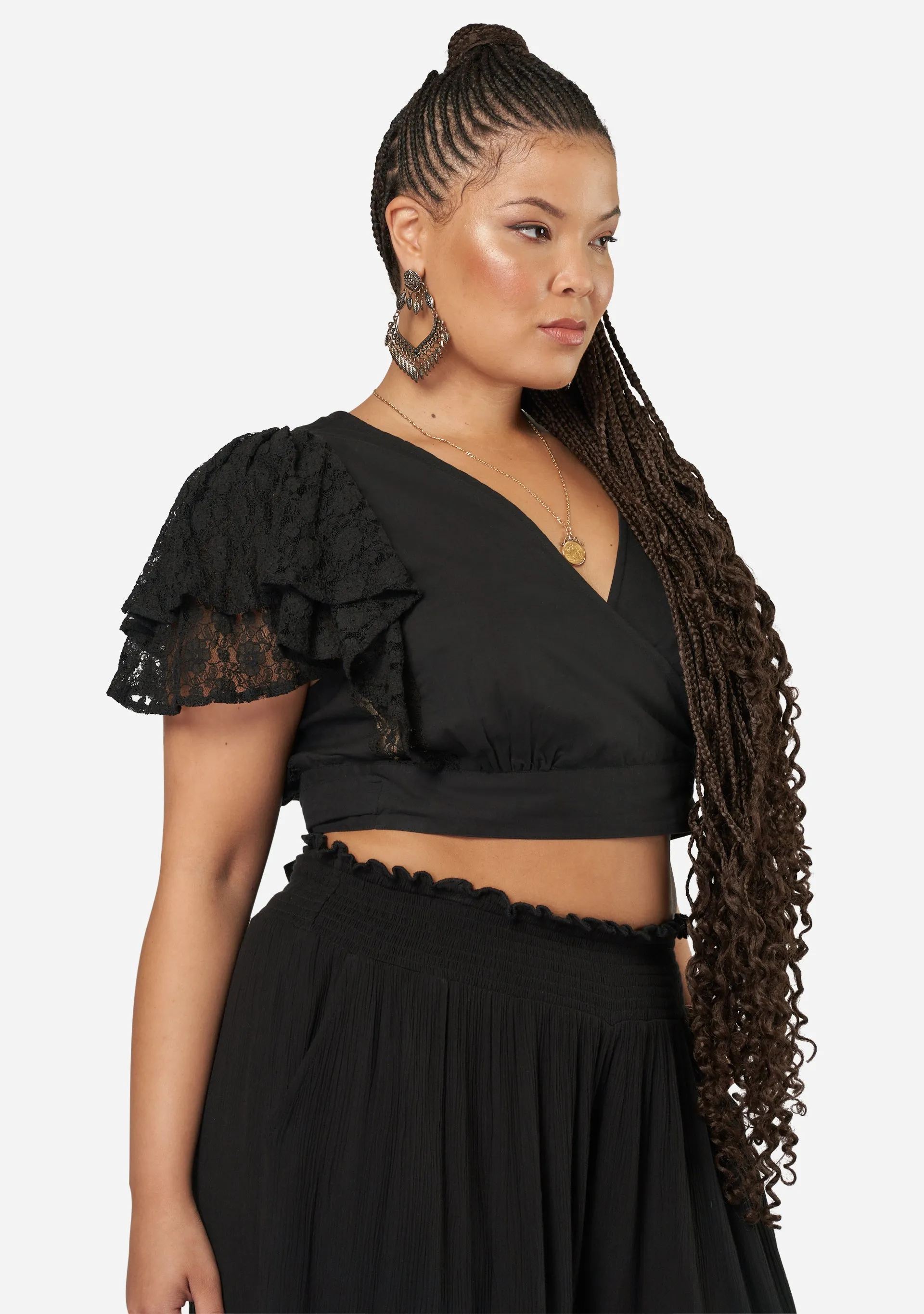 Oracle Lace Detail Top