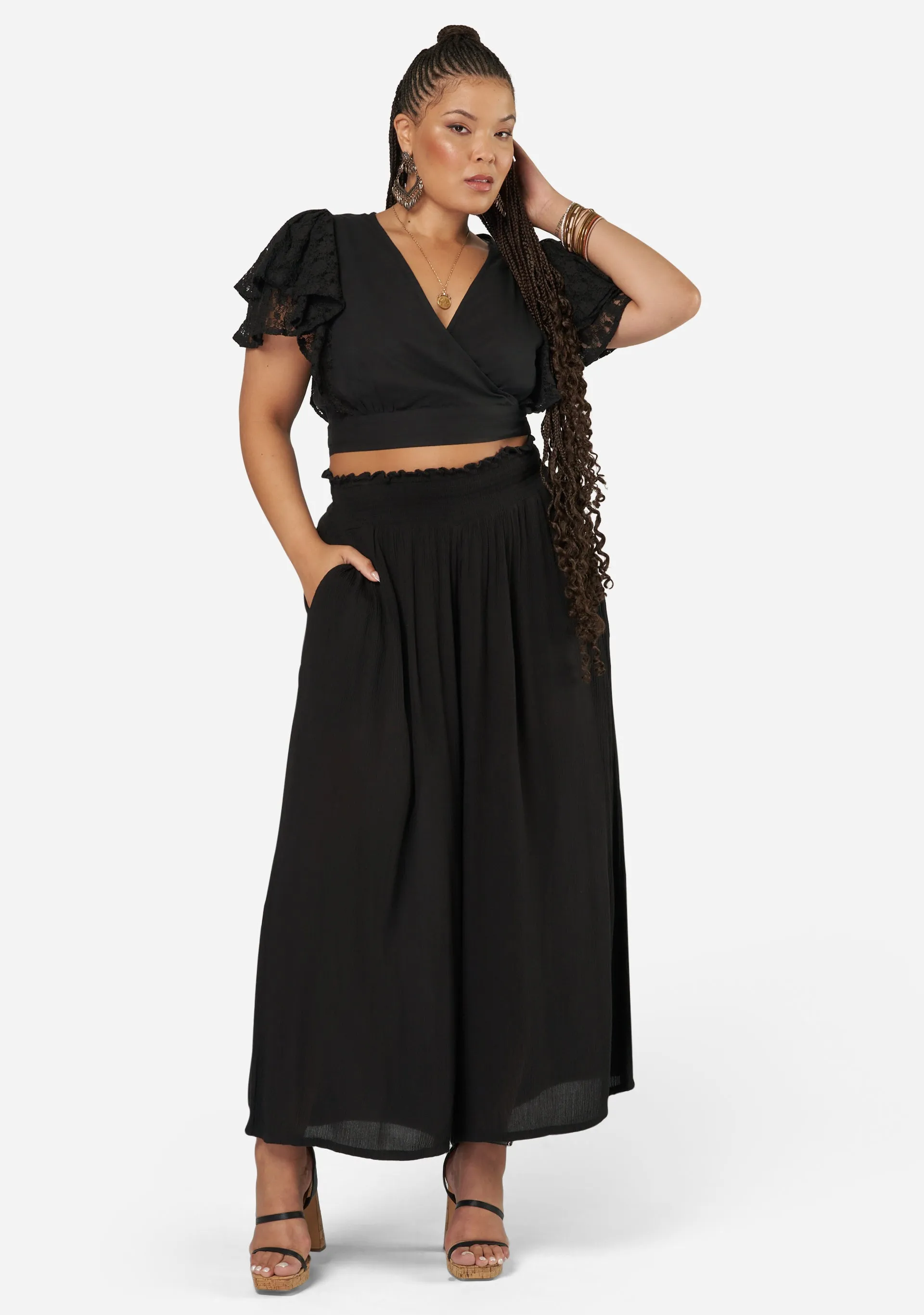 Oracle Lace Detail Top