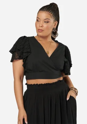 Oracle Lace Detail Top