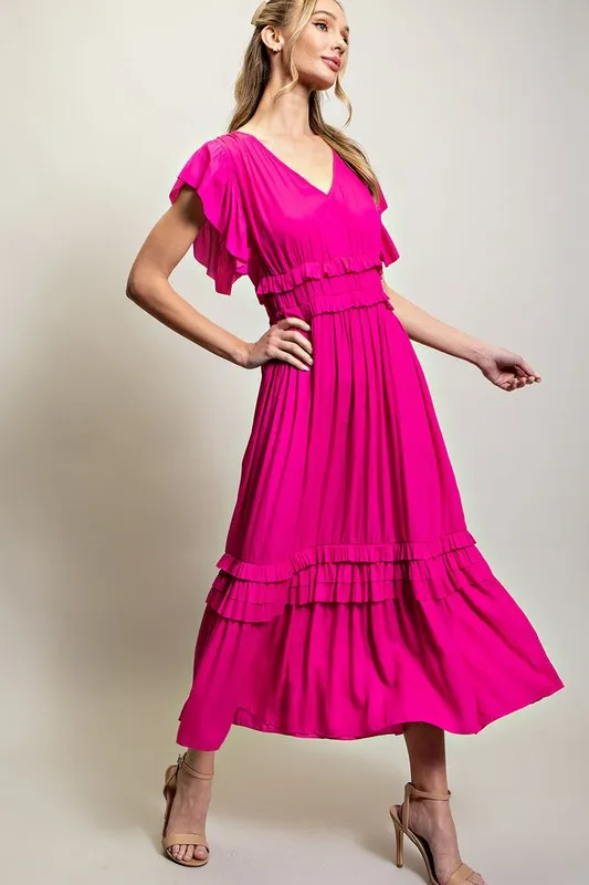 Pretty In Ruffles Dress