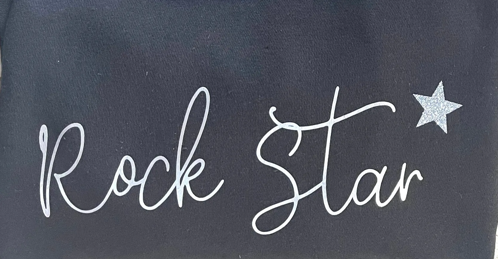 Rock Star Sweatshirt - Black