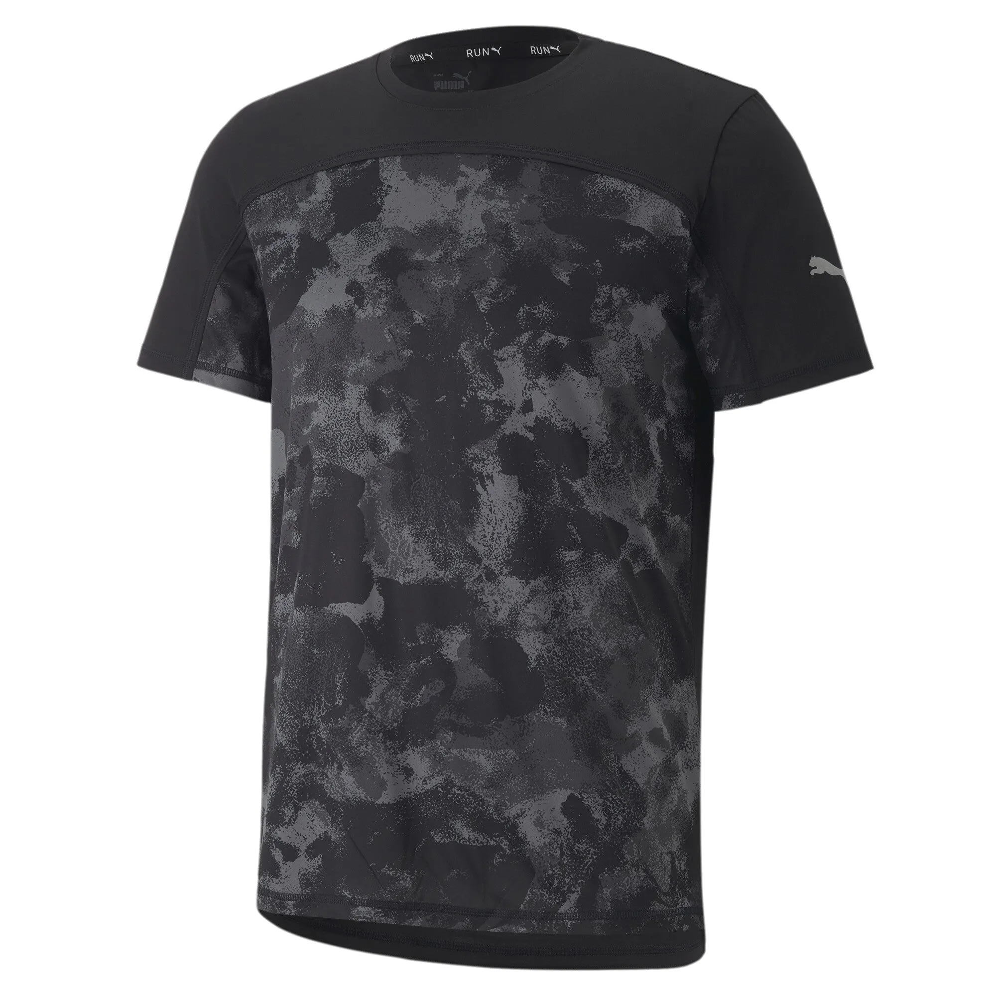 Run AOP Graphic SS Tee M