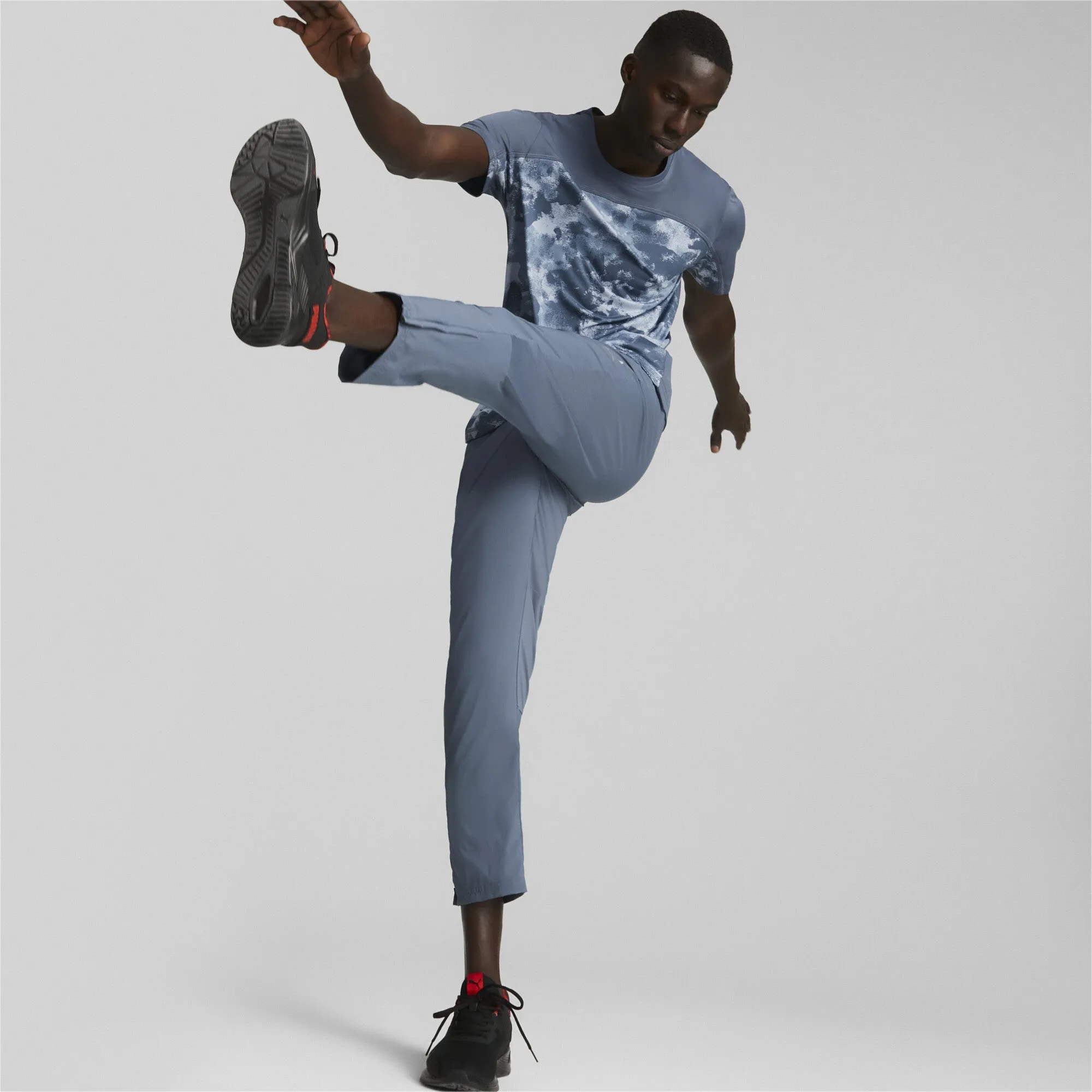Run AOP Graphic SS Tee M