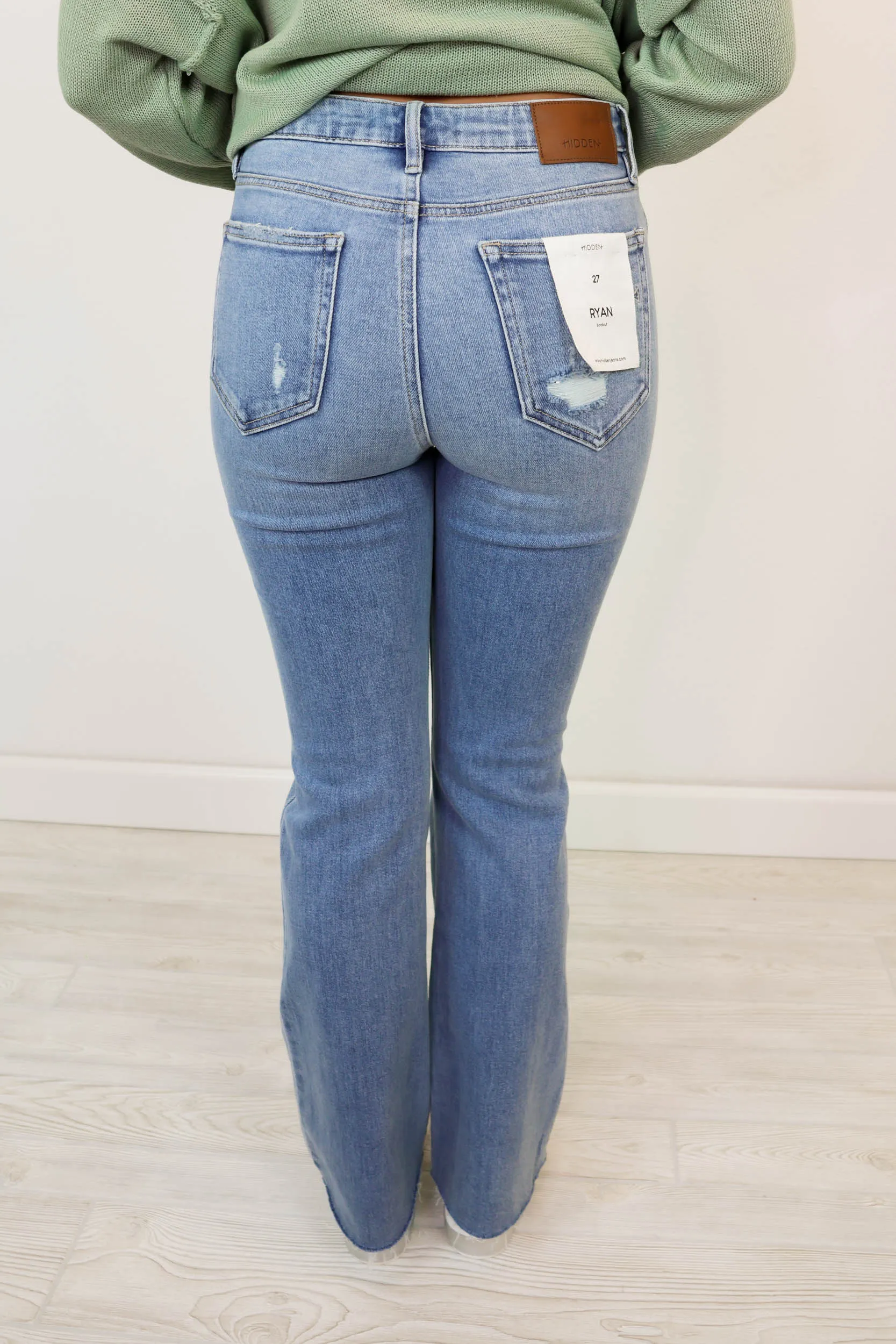 Ryan High Rise Bootcut Jean | Medium Light