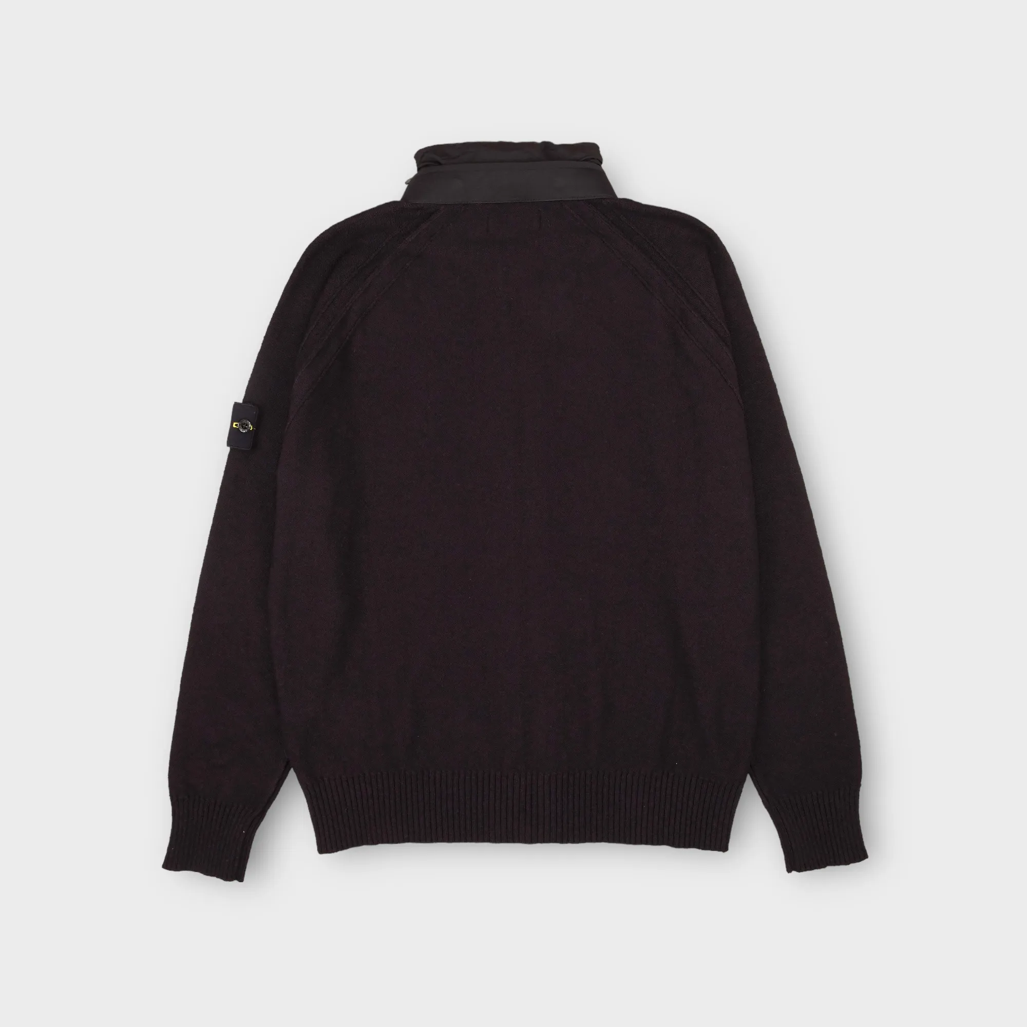 Stone Island 503B0 Mix Knit Hooded I Sort