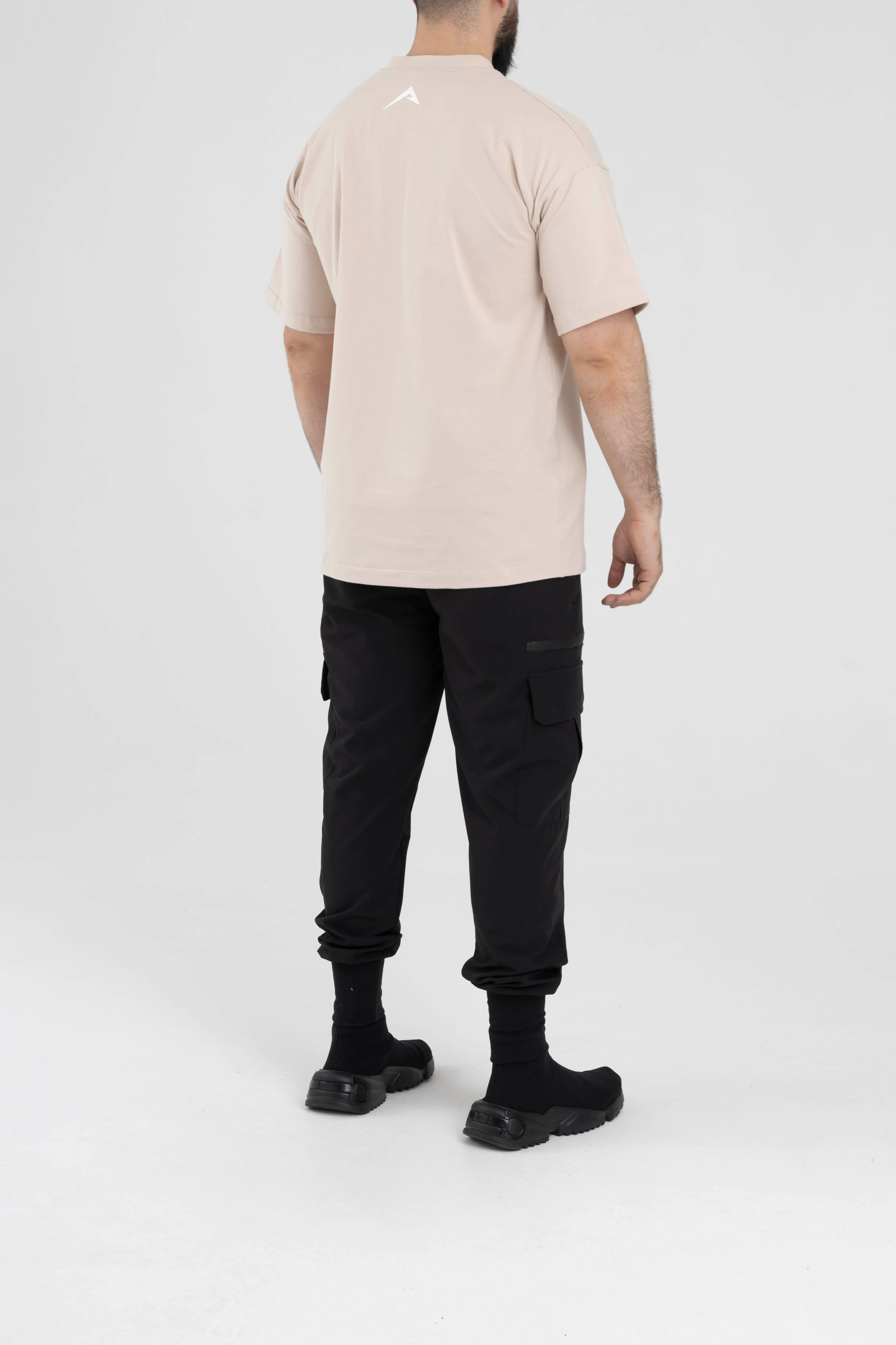 T-Shirt With Pocket (Beige)