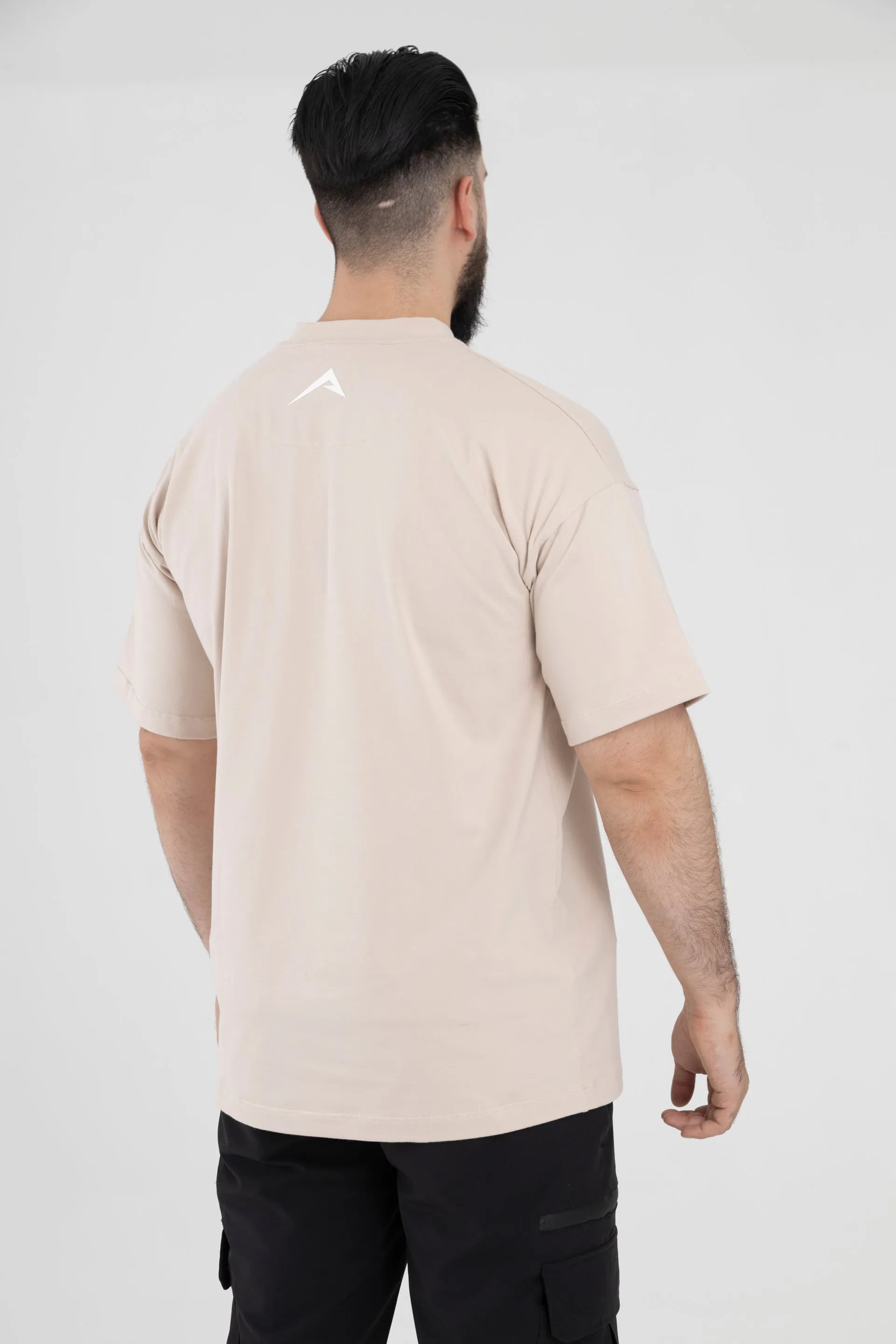 T-Shirt With Pocket (Beige)