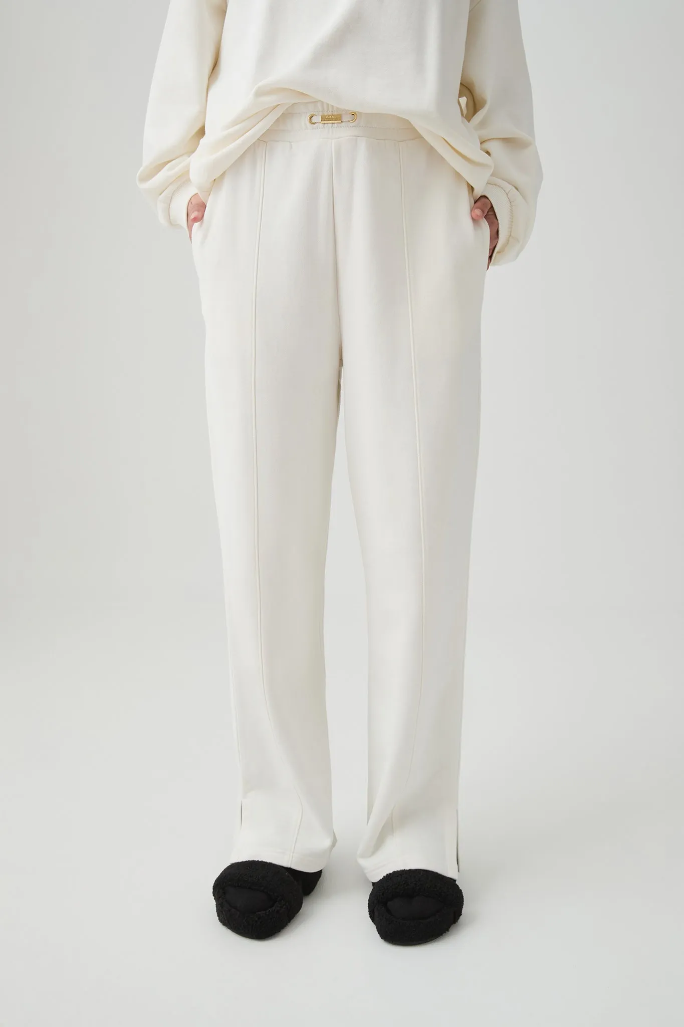 Terry Wide Leg Trackpant 506
