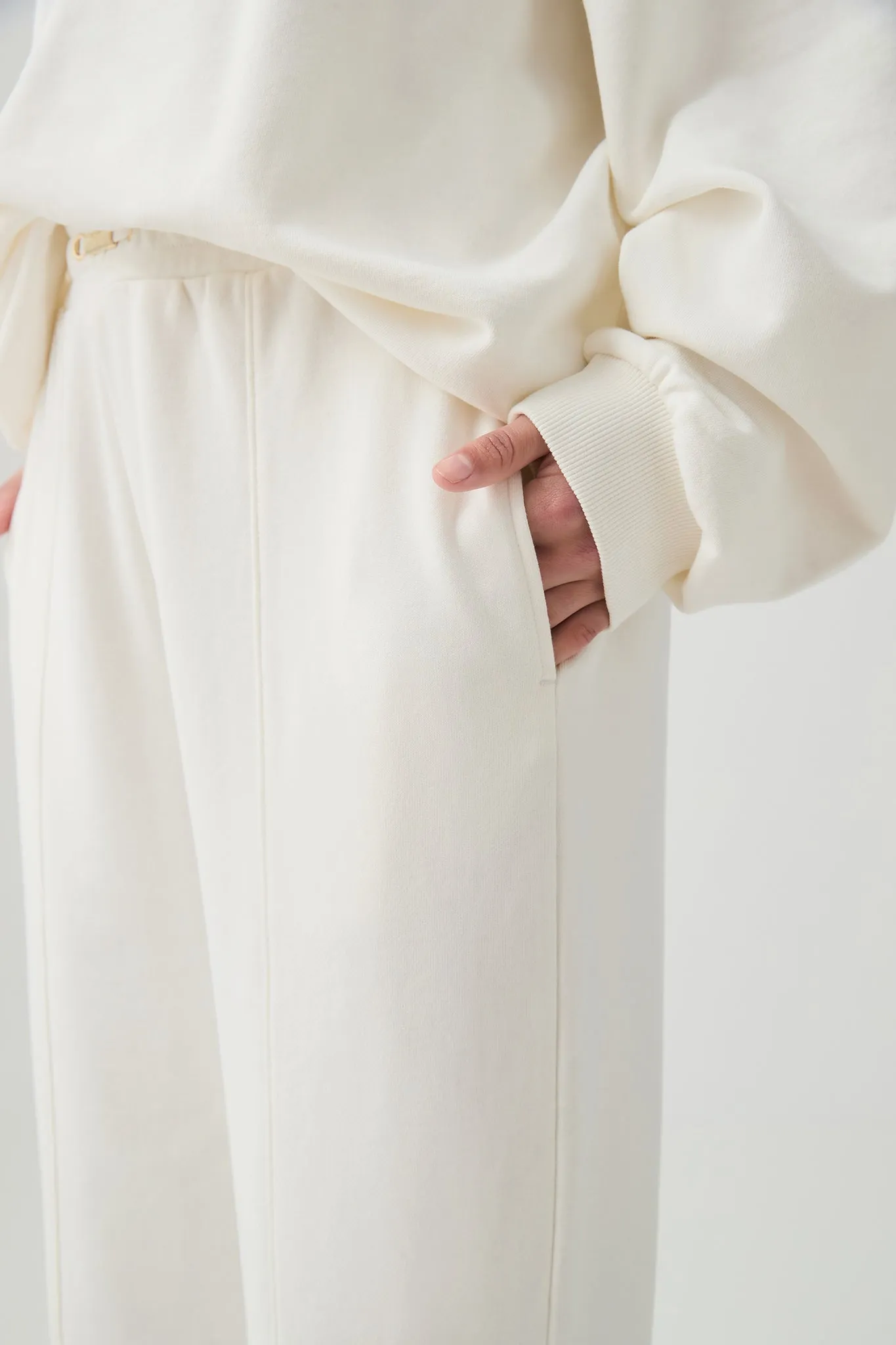 Terry Wide Leg Trackpant 506