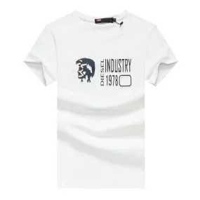 The Brave Industry Lightweight Round neck-White