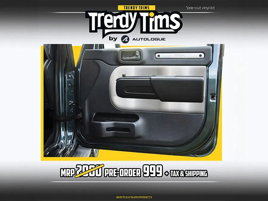 Trendy Trims: THAR