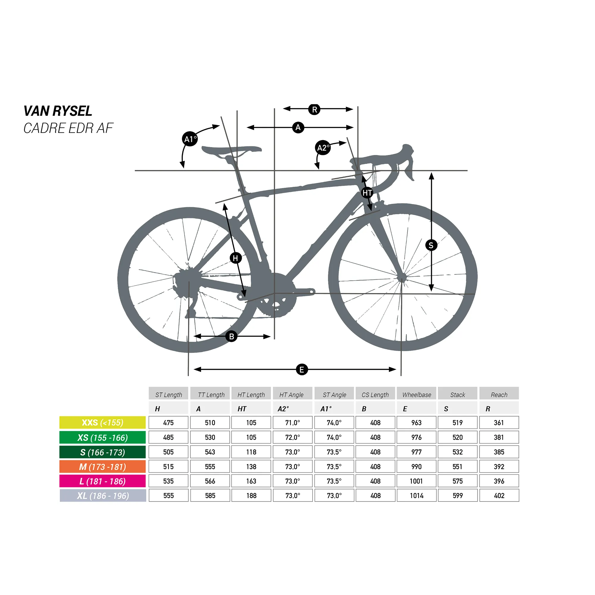 Van Rysel EDR AF105 Road Bike