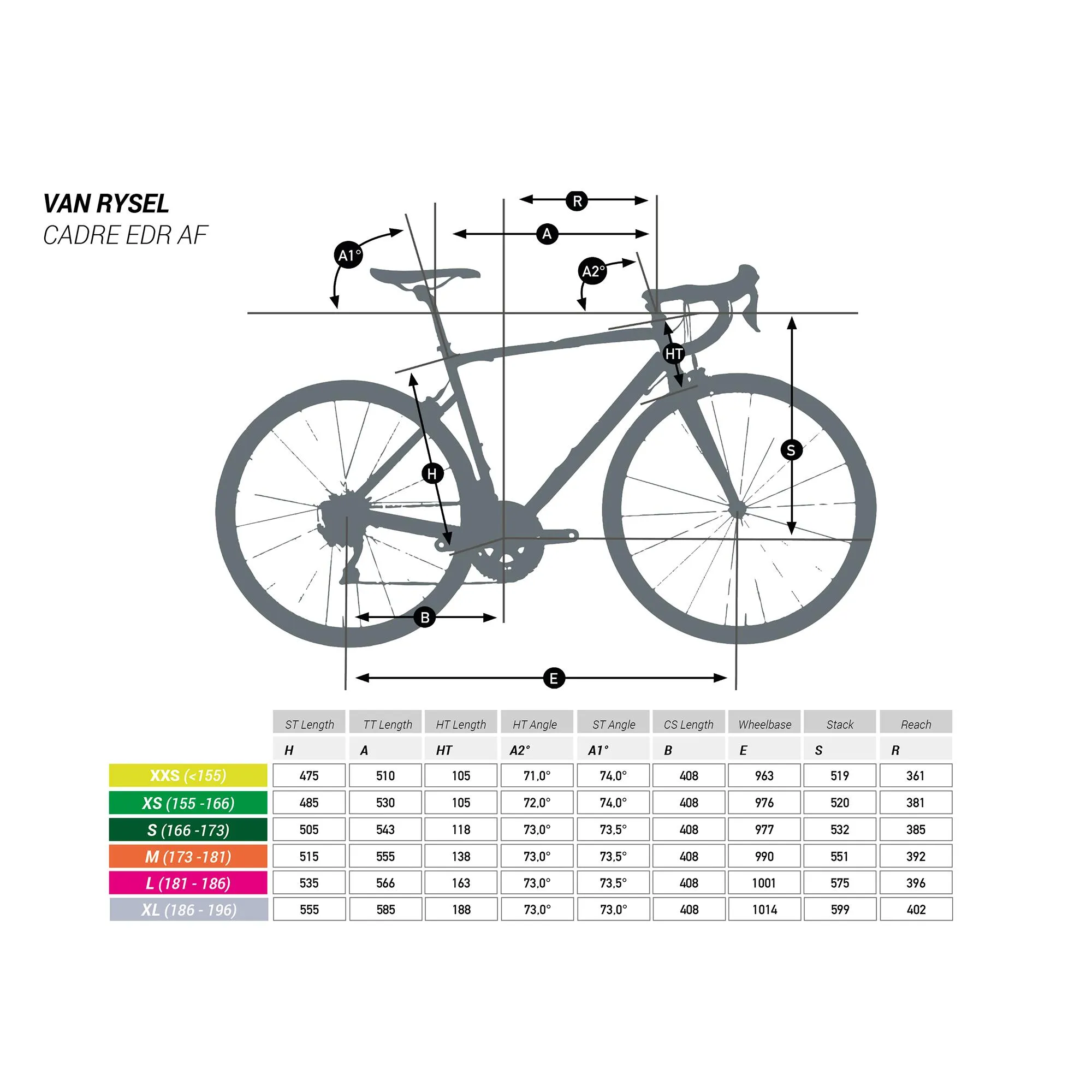 Van Rysel EDR AF105 Road Bike